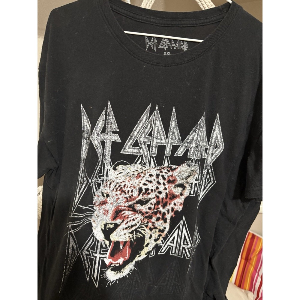Y2K Def Leppard Women's Band Tee XXL